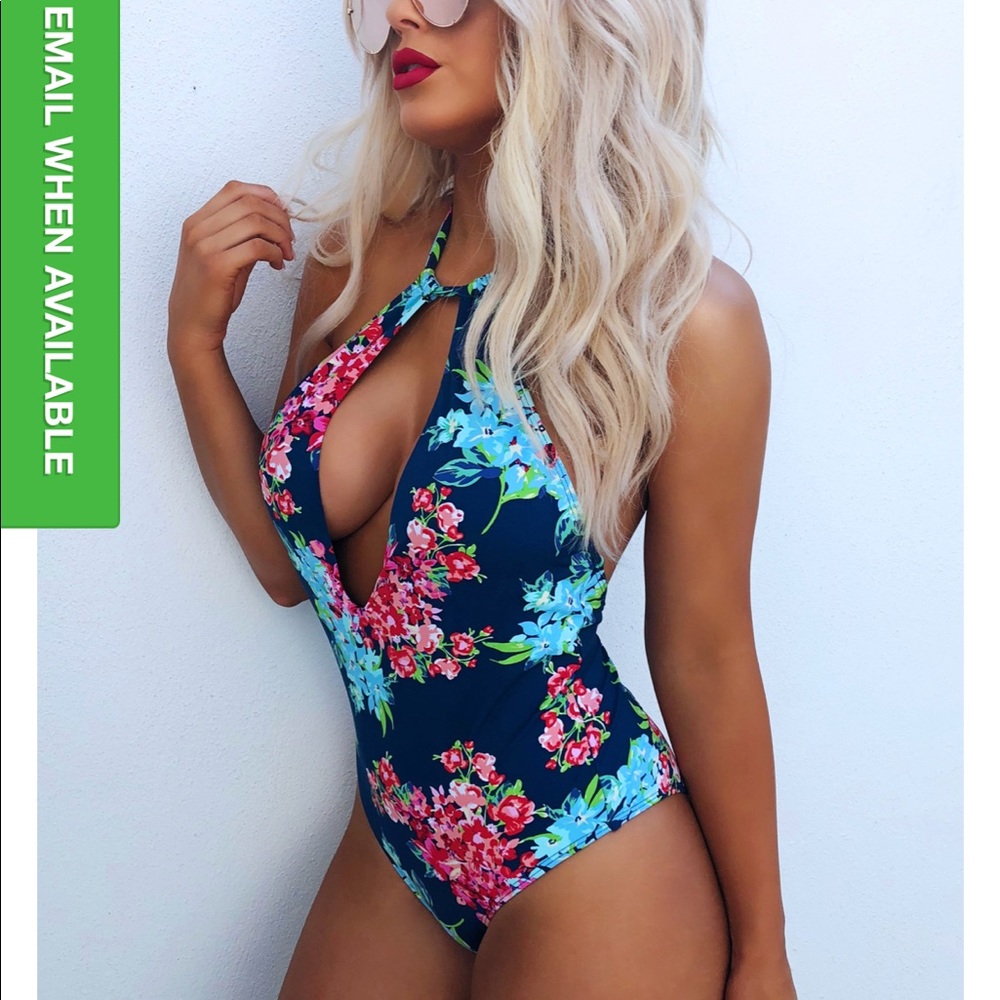 NWT floral one piece